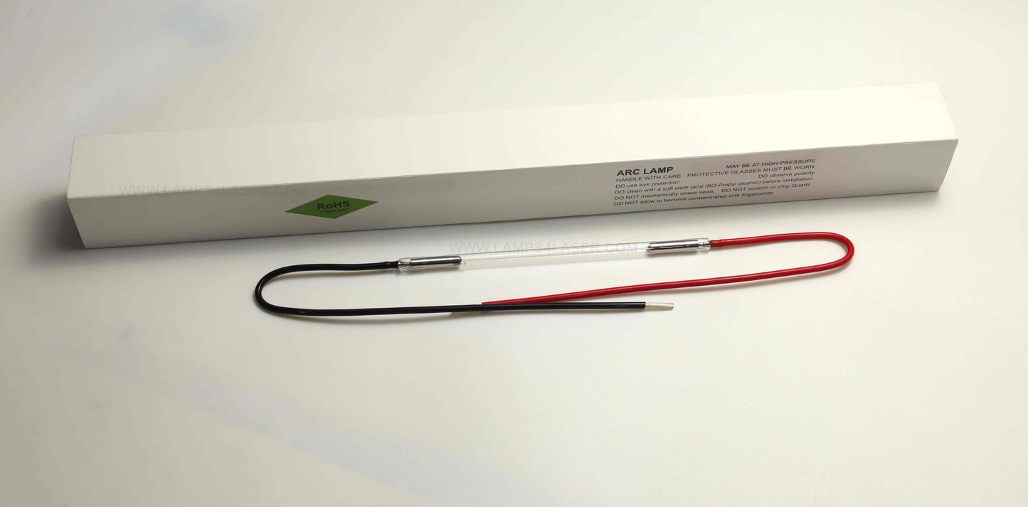 Quanta System Suprema Flash Lamp used in laser devices for consistent performance.