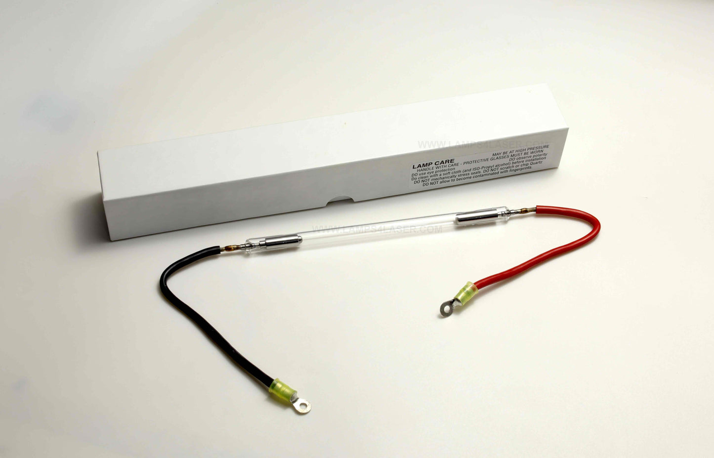 Candela GentlePro Plus Flash Lamp – genuine replacement flash lamp for Candela GentlePro Plus laser systems, built with a high-quality quartz tube and metal connectors to ensure consistent performance.
